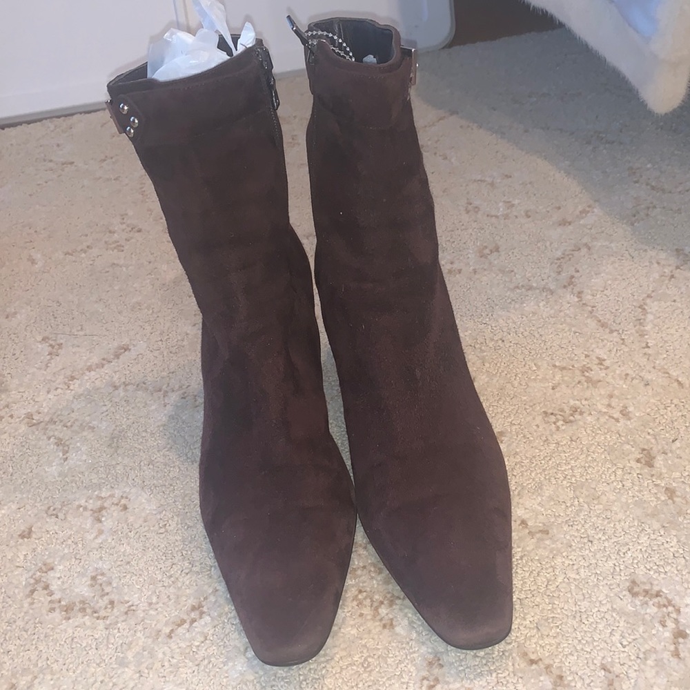 Women’s Brown Prada Ankle Boot Vintage, Euro Size 37, US 6 1/2-7